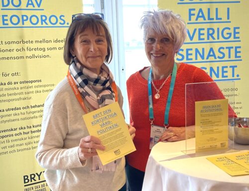 Osteoporosförbundet deltar i Almedalen