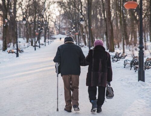 Äldre begränsas av vinterhalkan