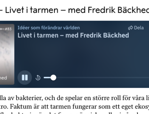 Livet i tarmen – med Fredrik Bäckhed